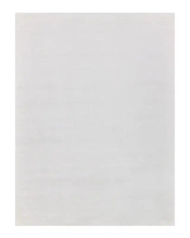 Exquisite Rugs Velutto Hand-Loomed White Rug