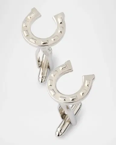 Link Up Men 's Horseshoe Cufflinks | Thumbnail 2