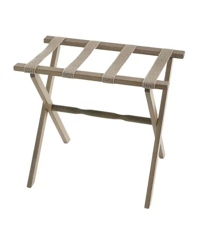 Gate House Furniture Greek Key Luggage Rack