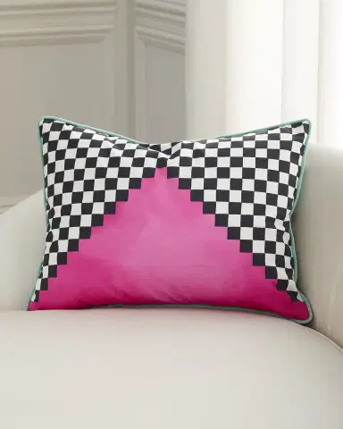 Christian Lacroix Fleurs Jumelles Decorative Pillow, 18" x 24" | Thumbnail 2