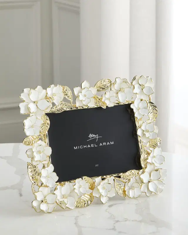 Michael Aram Gardenia Sculpted Frame, 5" x 7"