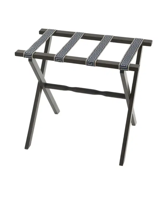 Gate House Furniture Greek Key Luggage Rack