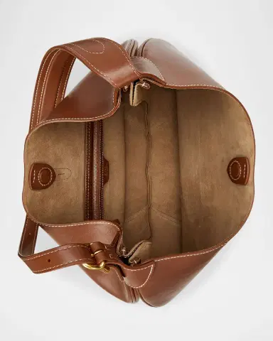 Polo Ralph Lauren Polo ID Medium Leather Shoulder Bag | Thumbnail 3 Polo Ralph Lauren Polo ID Medium Leather Shoulder Bag | Thumbnail 3