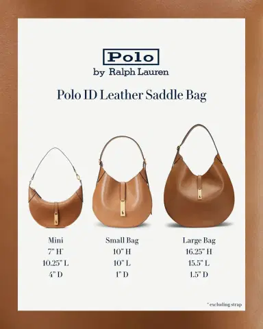 Polo Ralph Lauren Polo ID Medium Leather Shoulder Bag | Thumbnail 6 Polo Ralph Lauren Polo ID Medium Leather Shoulder Bag | Thumbnail 6