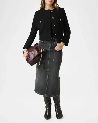 Ba&sh Meredith Bouclé Jacket | Thumbnail 2 Ba&sh Meredith Bouclé Jacket | Thumbnail 2