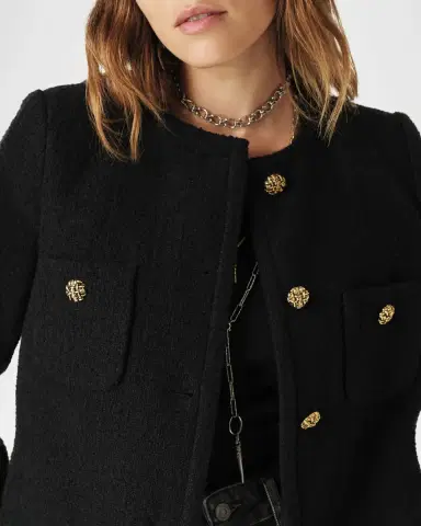 Ba&sh Meredith Bouclé Jacket | Thumbnail 7 Ba&sh Meredith Bouclé Jacket | Thumbnail 7