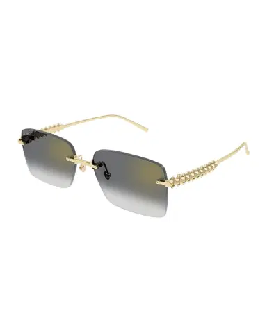 Cartier Rimless Metal Rectangle Sunglasses | Thumbnail 1 Cartier Rimless Metal Rectangle Sunglasses | Thumbnail 1