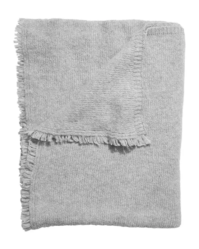 Alpaca Wool-Blend Blanket Scarf