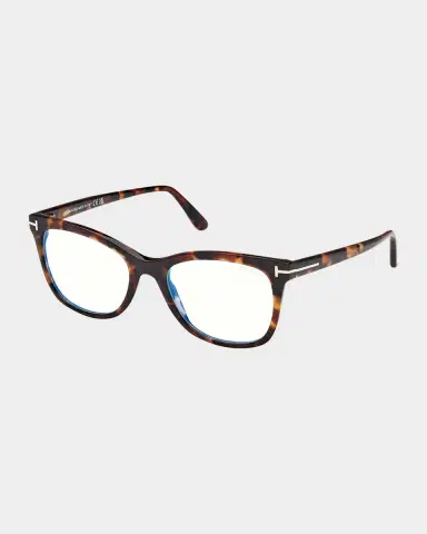 TOM FORD Blue Light Blocking Acetate Square Glasses | Thumbnail 2