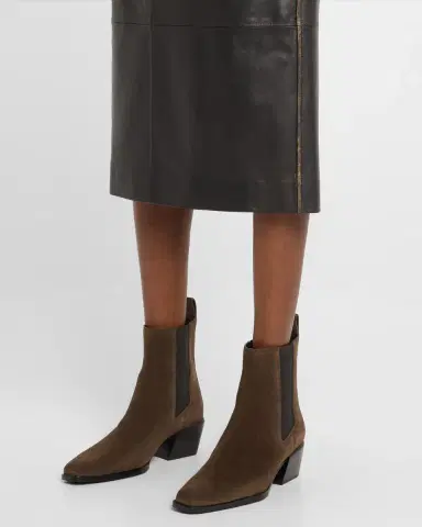 rag & bone Joni Suede Chelsea Booties | Thumbnail 2 rag & bone Joni Suede Chelsea Booties | Thumbnail 2