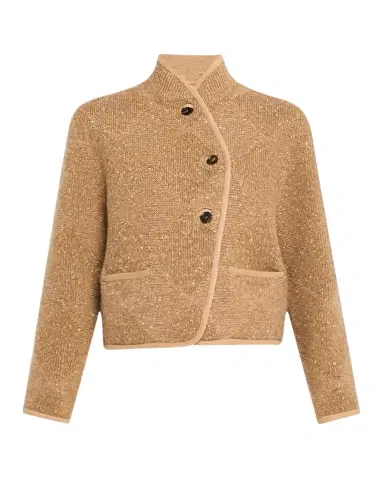 Loro Piana Cernobbio Cashmere-Linen Single-Breasted Jacket | Thumbnail 1 Loro Piana Cernobbio Cashmere-Linen Single-Breasted Jacket | Thumbnail 1