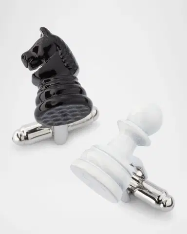 Link Up Men's Chess Piece Cufflinks | Thumbnail 3