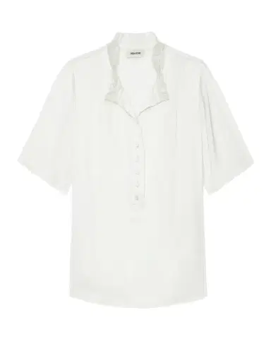 Zadig & Voltaire Topher Satin Blouse | Thumbnail 1 Zadig & Voltaire Topher Satin Blouse | Thumbnail 1
