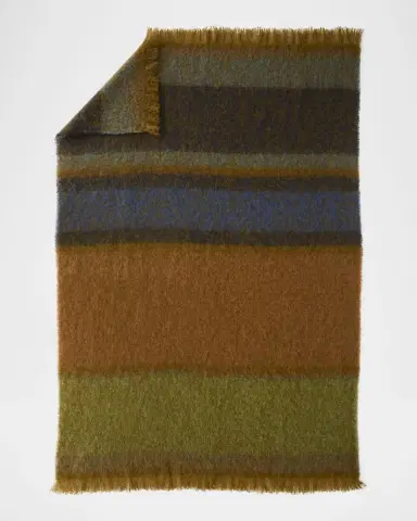 Designers Guild Mikome Mohair/Wool Throw, 51" x 75" | Thumbnail 2 Designers Guild Mikome Mohair/Wool Throw, 51" x 75" | Thumbnail 2