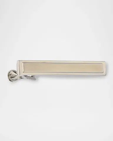 Link Up Men's Classic Brass Tie Bar | Thumbnail 3