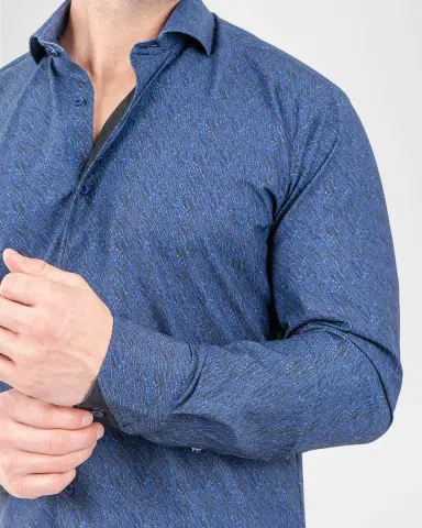 Maceoo Men's Einstein Stretch Modern-Fit Dress Shirt | Thumbnail 4 Maceoo Men's Einstein Stretch Modern-Fit Dress Shirt | Thumbnail 4