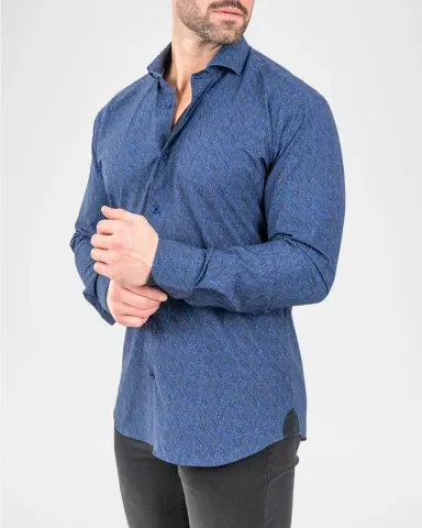 Maceoo Men's Einstein Stretch Modern-Fit Dress Shirt | Thumbnail 6 Maceoo Men's Einstein Stretch Modern-Fit Dress Shirt | Thumbnail 6
