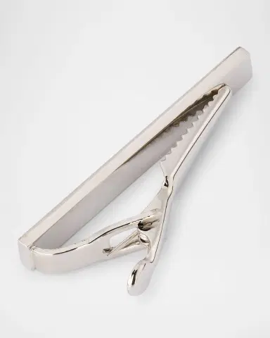 Link Up Men's Textured Brass Tie Bar | Thumbnail 4