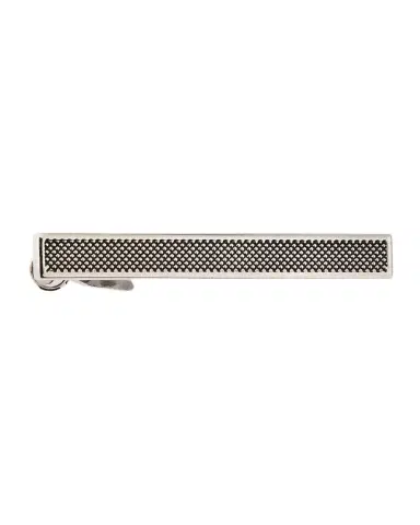Link Up Men's Textured Brass Tie Bar | Thumbnail 1