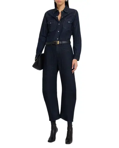 Nili Lotan Shon Cropped Jeans | Thumbnail 1