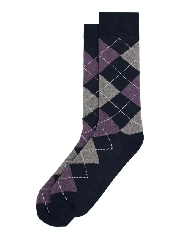 Men 's Argyle Crew Socks