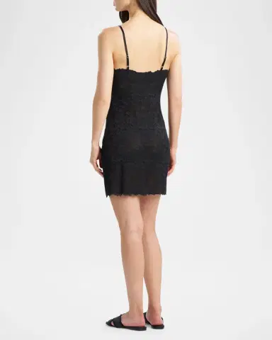 Natori Peony Square-Neck Lace Chemise | Thumbnail 2 Natori Peony Square-Neck Lace Chemise | Thumbnail 2