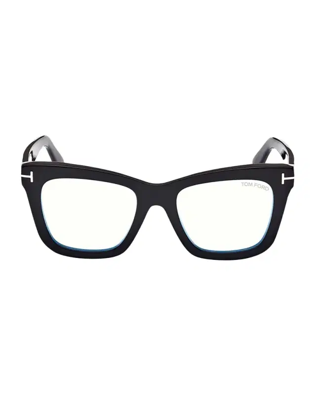 TOM FORD Acetate Square Blue-Block Optical Frames