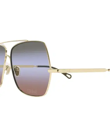 Chloé Gradient Aviator Metal Sunglasses | Thumbnail 1 Chloé Gradient Aviator Metal Sunglasses | Thumbnail 1