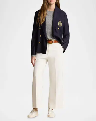 Polo Ralph Lauren Chino Wide-Leg Pants | Thumbnail 2 Polo Ralph Lauren Chino Wide-Leg Pants | Thumbnail 2