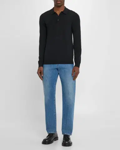 Reiss Men's Trafford Polo Sweater | Thumbnail 2