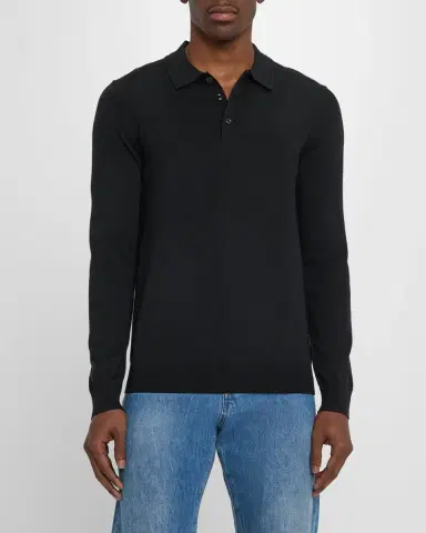 Reiss Men's Trafford Polo Sweater | Thumbnail 4