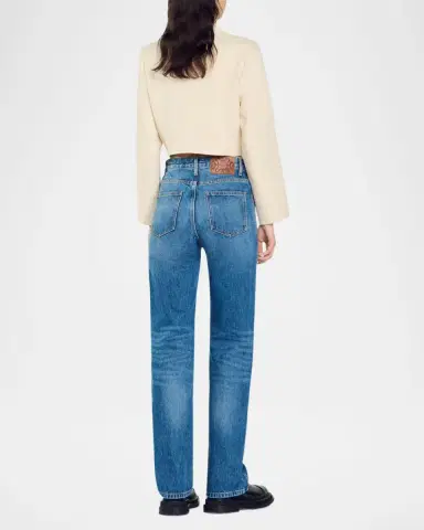 Sandro Moore Faded Denim Jeans | Thumbnail 3 Sandro Moore Faded Denim Jeans | Thumbnail 3
