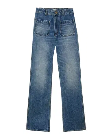 Sandro Moore Faded Denim Jeans | Thumbnail 1 Sandro Moore Faded Denim Jeans | Thumbnail 1