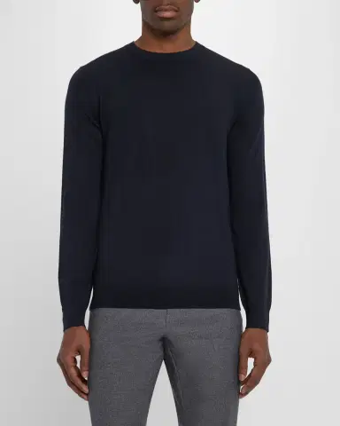 Reiss Men's Wessex Wool-Blend Sweater | Thumbnail 4