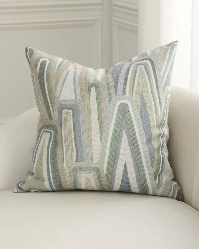 D.V. KAP Home Ridgepoint Decorative Pillow, 24" Square