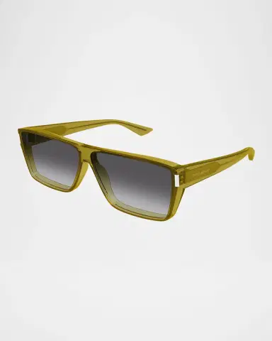 Saint Laurent Men's SL 757M Acetate Rectangle Sunglasses | Thumbnail 3 Saint Laurent Men's SL 757M Acetate Rectangle Sunglasses | Thumbnail 3