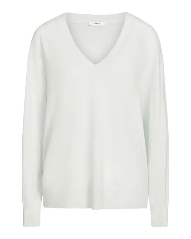 Vince Silk-Cashmere Deep V Sweater