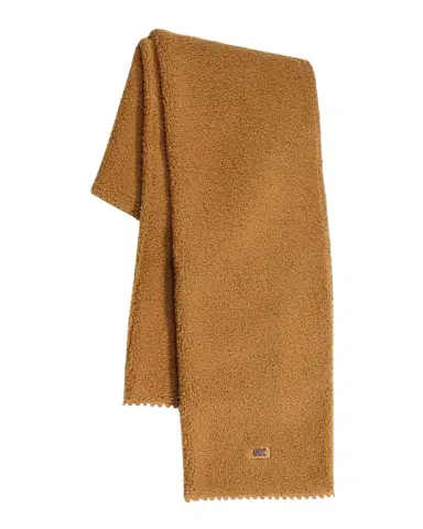 UGG Fluff Faux-Fur Scalloped Scarf | Thumbnail 1