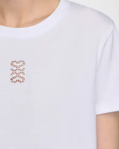 Sandro Ezra Cutout Logo T-Shirt | Thumbnail 5