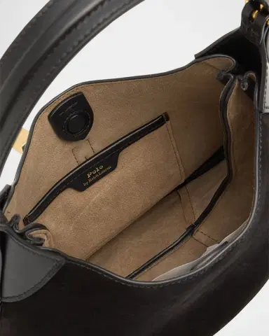 Polo Ralph Lauren Polo ID Suede-Leather Small Shoulder Bag | Thumbnail 4 Polo Ralph Lauren Polo ID Suede-Leather Small Shoulder Bag | Thumbnail 4