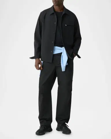 Theory Men's Stretch Nylon Overshirt | Thumbnail 2