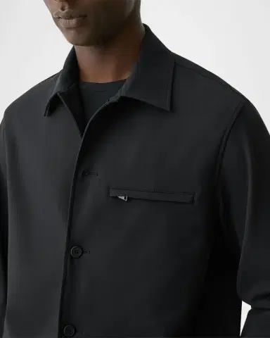 Theory Men's Stretch Nylon Overshirt | Thumbnail 5