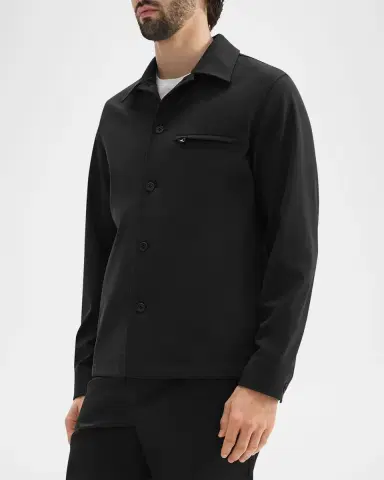 Theory Men's Stretch Nylon Overshirt | Thumbnail 6