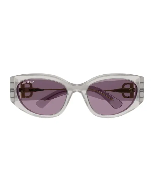Round Acetate Sunglasses