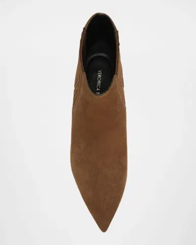 Veronica Beard 45mm Lisa Suede Kitten-Heel Booties | Thumbnail 5 Veronica Beard 45mm Lisa Suede Kitten-Heel Booties | Thumbnail 5