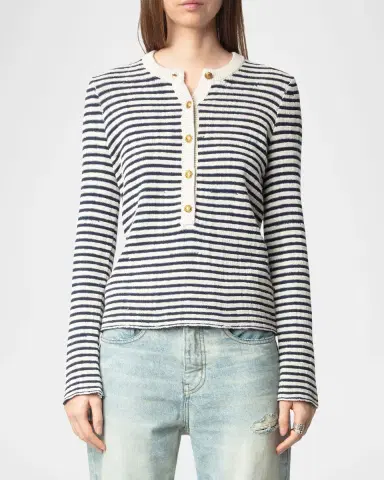 Zadig & Voltaire Mandala Striped Sweater | Thumbnail 4