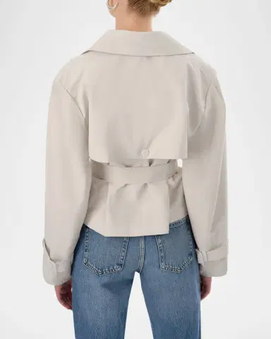 LaMarque Quinn Cropped Trench Jacket | Thumbnail 2 LaMarque Quinn Cropped Trench Jacket | Thumbnail 2