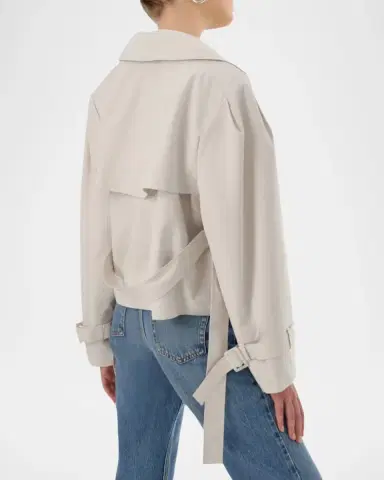 LaMarque Quinn Cropped Trench Jacket | Thumbnail 5 LaMarque Quinn Cropped Trench Jacket | Thumbnail 5