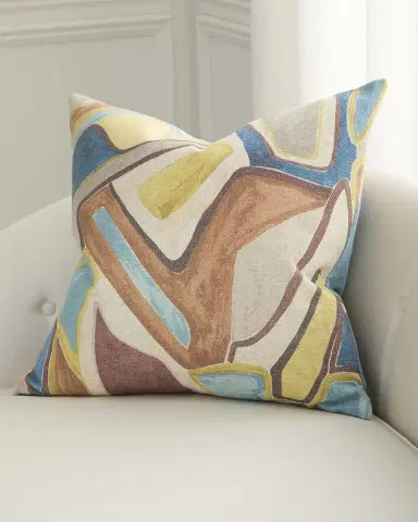 D.V. KAP Home Piero Decorative Pillow, 24" Square | Thumbnail 1