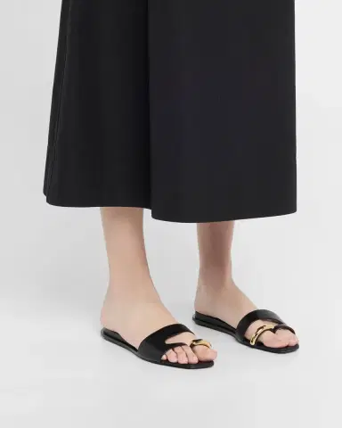 Tory Burch Pierced Leather Toe Ring Flat Sandals | Thumbnail 2 Tory Burch Pierced Leather Toe Ring Flat Sandals | Thumbnail 2